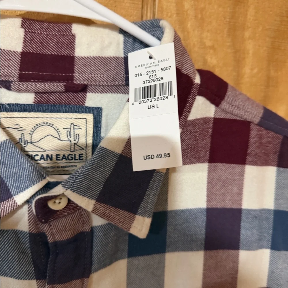 NWT | Men’s American Eagle Flannel Shirt